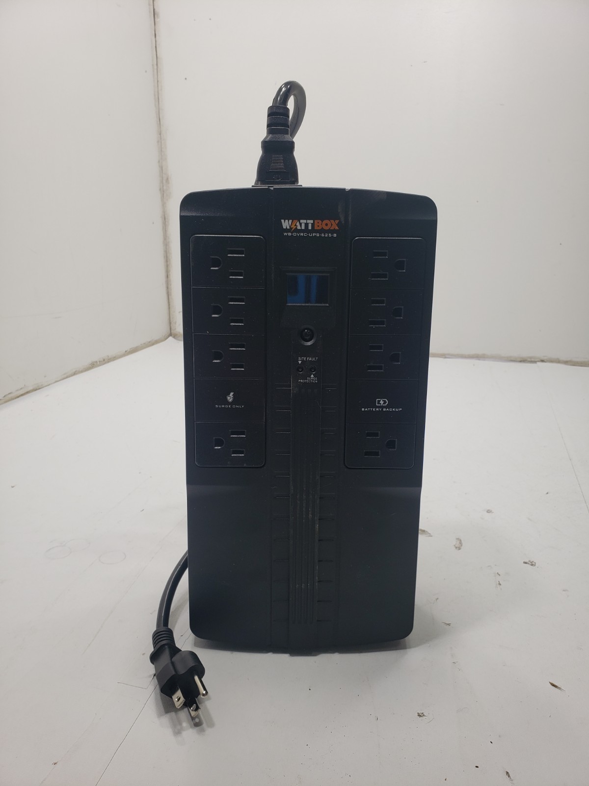 WattBox WB-OVRC-UPS-625-8 625VA UPS Battery Backup Surge Protector Tested
