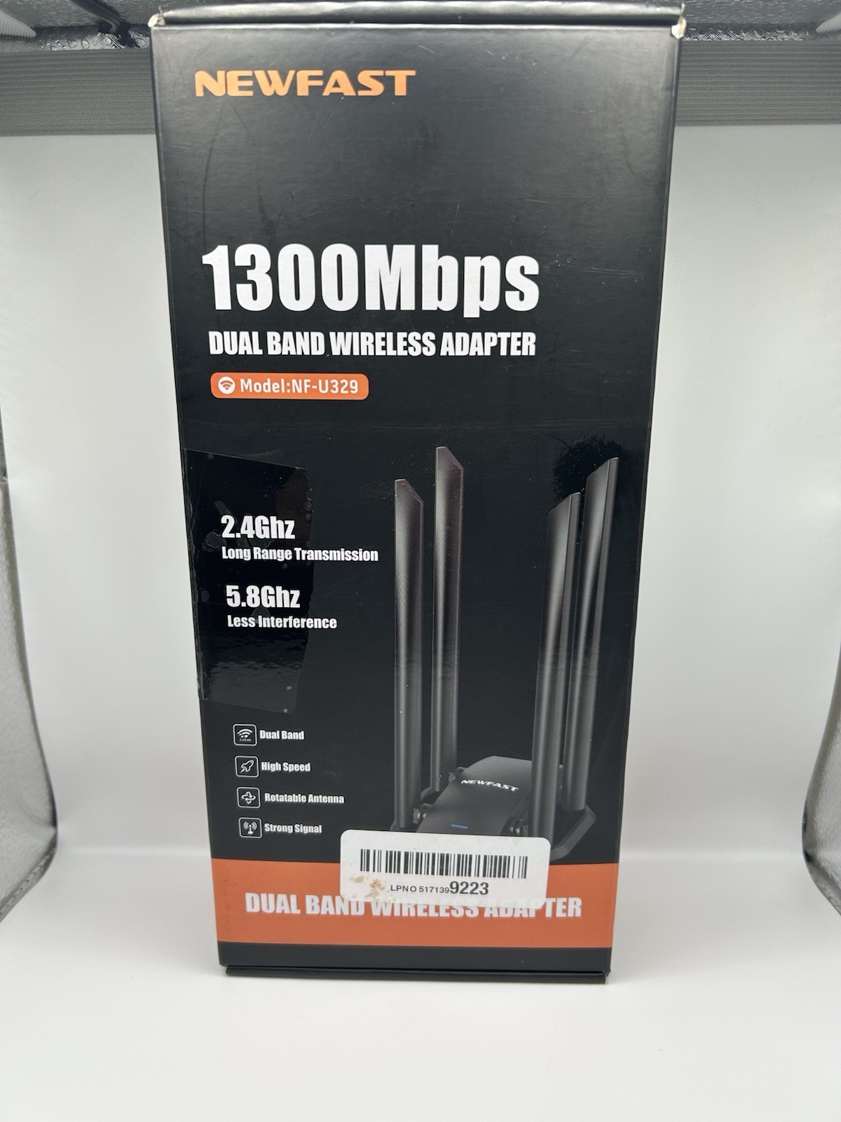 Newfast 1300 Dual-band Wireless Adapter For PC Model NF-U239