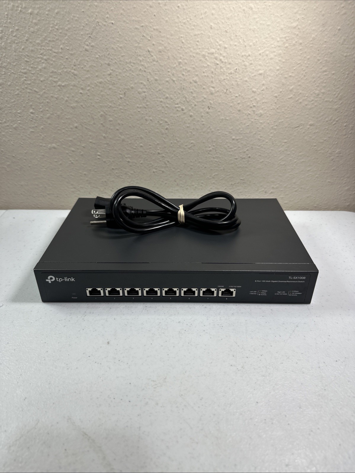 TP-Link TL-SX1008 - 8 Port 10G/Multi-Gig Unmanaged Ethernet Switch