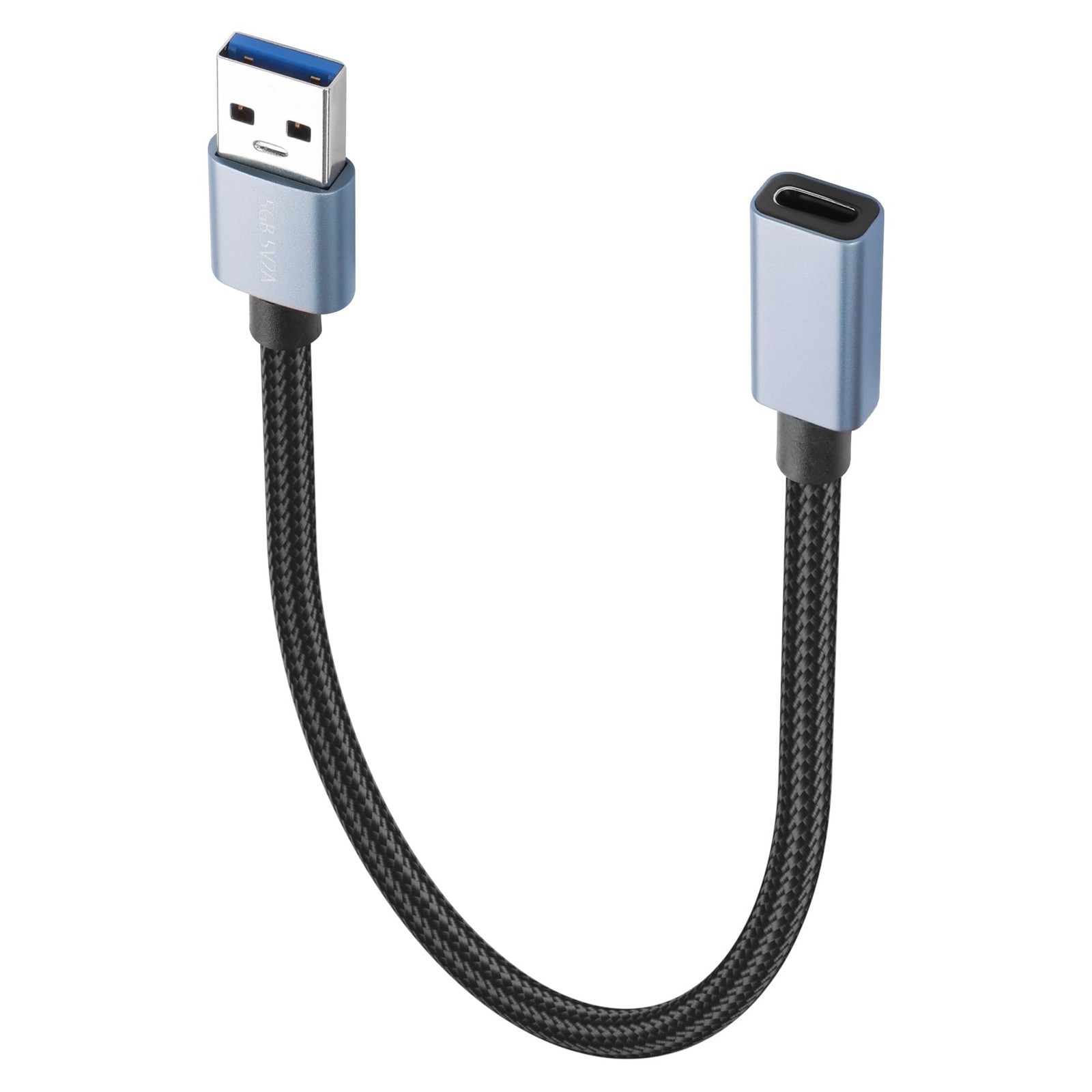 JSADZKJ USB to C Cable 5Gbps C Female Male 3.0 Adapter 3A Fast...