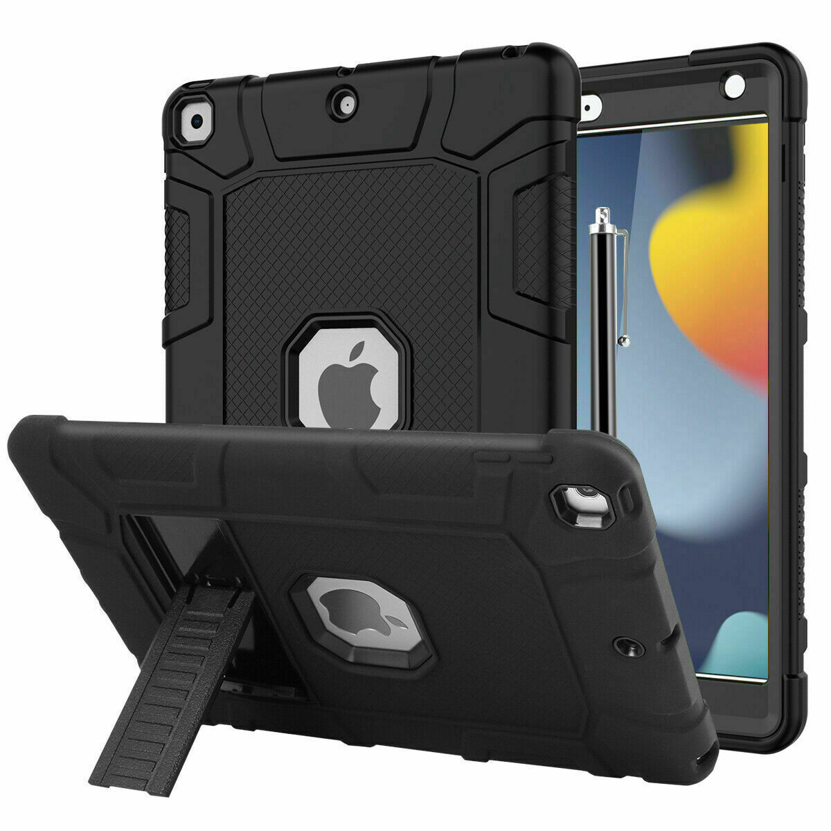 For Apple iPad 9th Generation 10.2" Case Heavy Duty Cover+Screen Protector+Pen