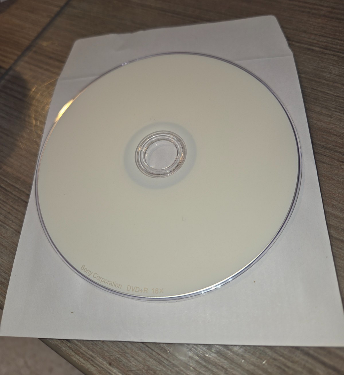 1x Sony DVD+R Printable Blank Discs 120 Min. 4.7 GB