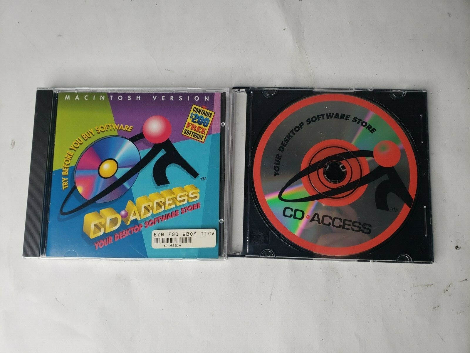 CD Access your desktop software store try before you buy software macintosh 
