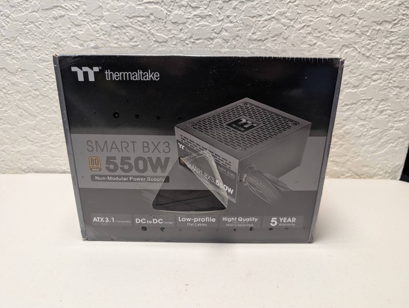 Thermaltake Smart BX3 550W 80Plus Bronze ATX 3.1 Standard Power Supply;