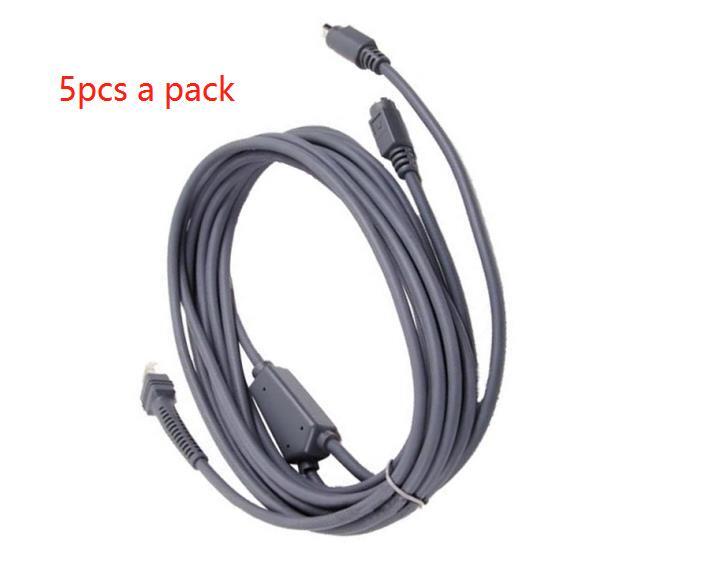 5PCS  PS2 Keyboard Wedge Cable for  Symbol LS2208 DS4278 16FT 5M