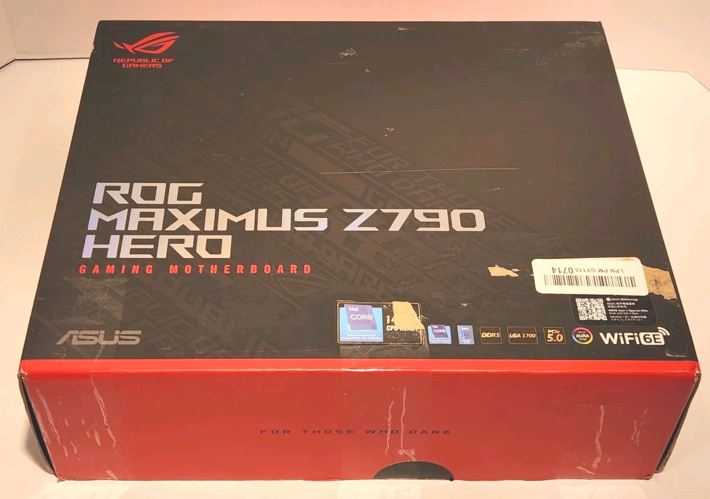 ASUS ROG Maximus Z790 Hero DDR5 Intel LGA 1700 Motherboard w/ Accessories *READ*