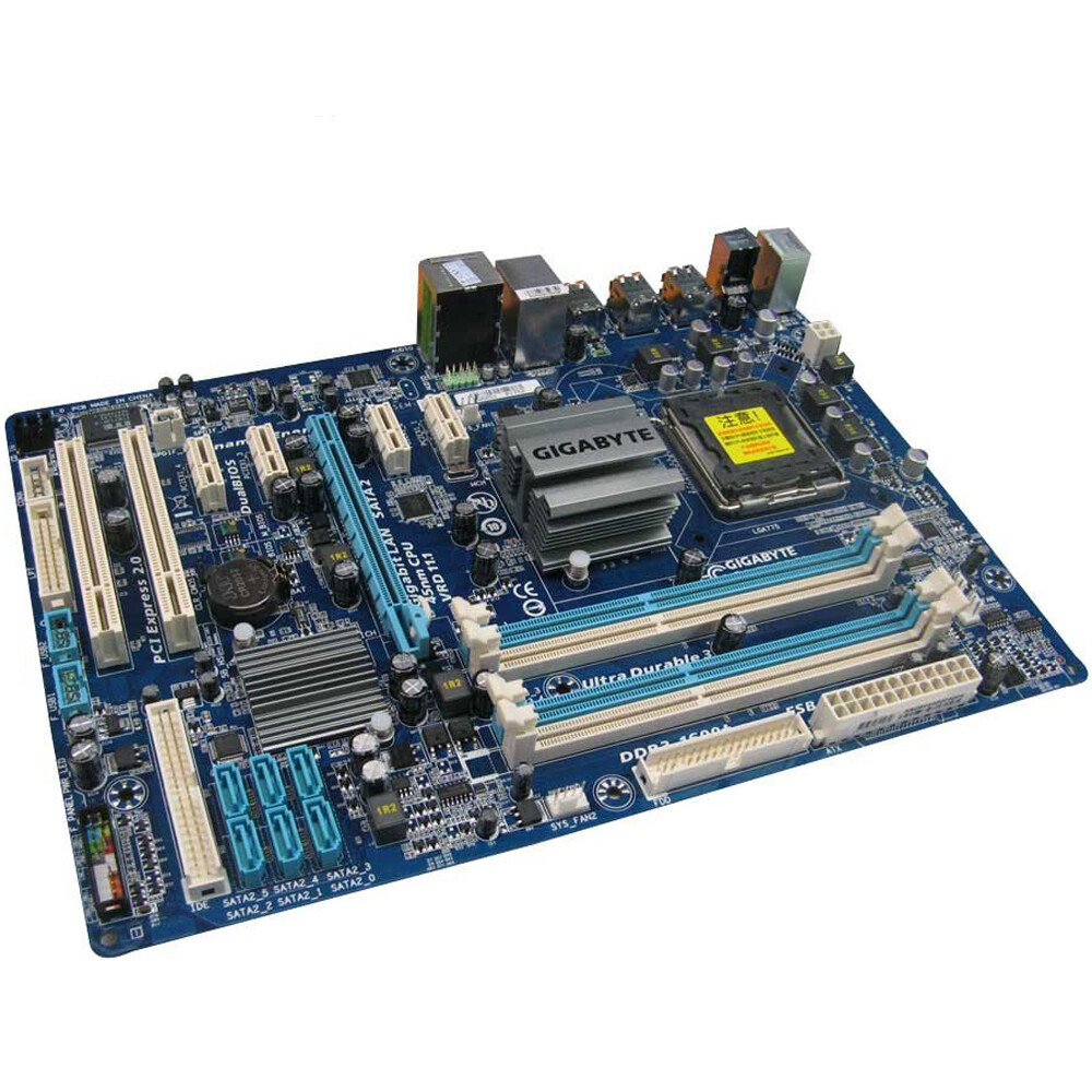 FOR GIGABYTE GA-EP43T-S3L Desktop Motherboard P43 DDR3 LGA 775 45nm Intel Core 2