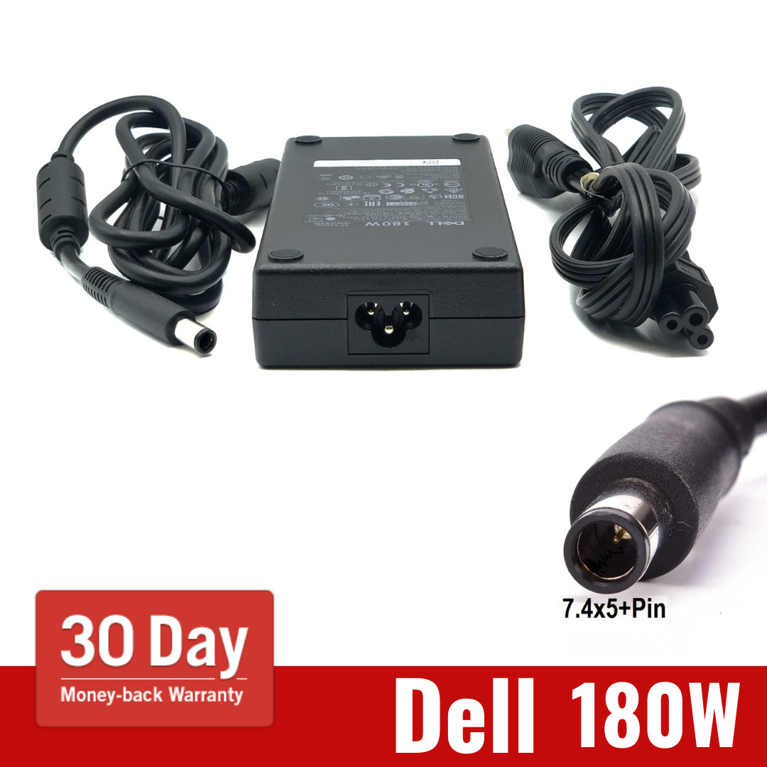 180W Dell Original Power AC Adapter Charger for Laptop G7 17 (7790) with cord