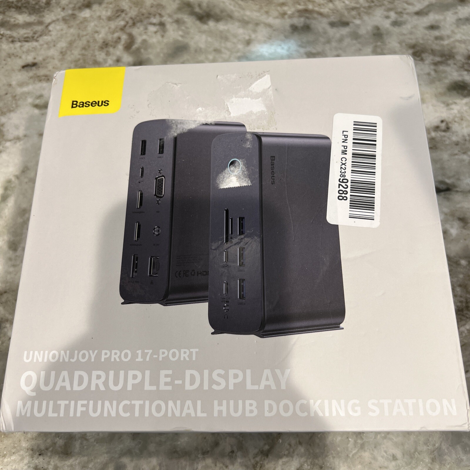 🎃BASEUS BS-OH039 UnionJoy Pro: 4 Screen, 17-Port Docking Station🎃