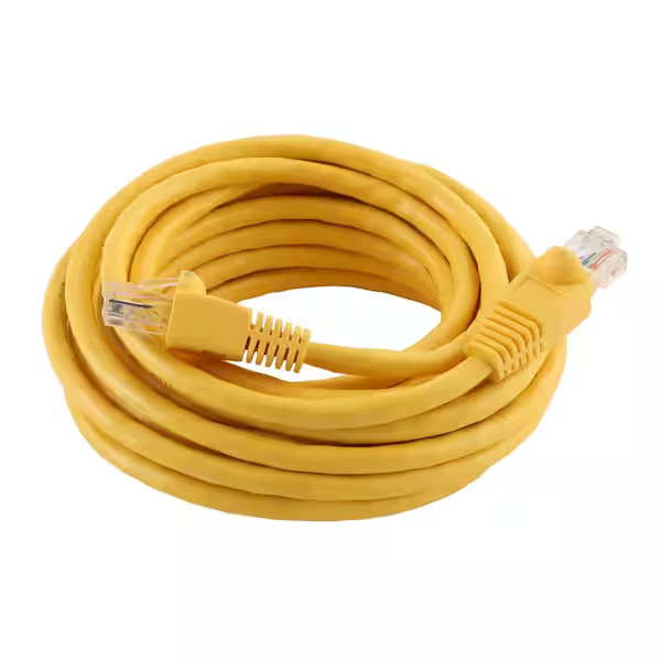 Commercial Electric 15ft CAT5e Ethernet Patch Cable 100MHz Gigabit Network New