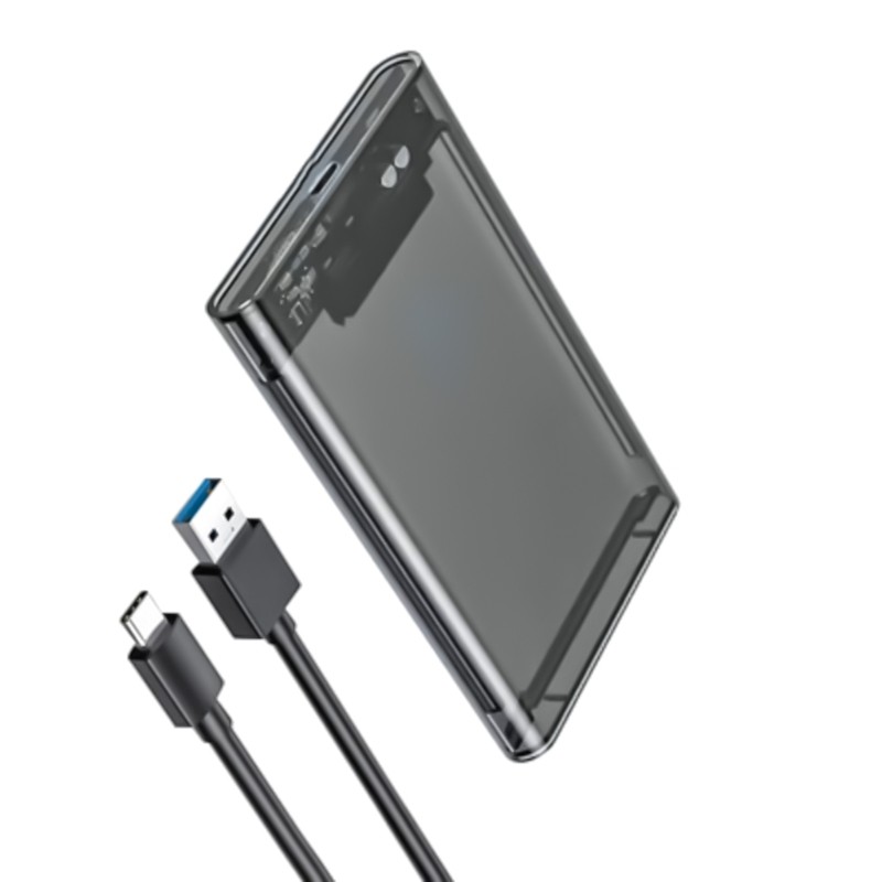 Elegant 2.5Inch External Hard Disk Enclosure for All Users Fast Data Transfer