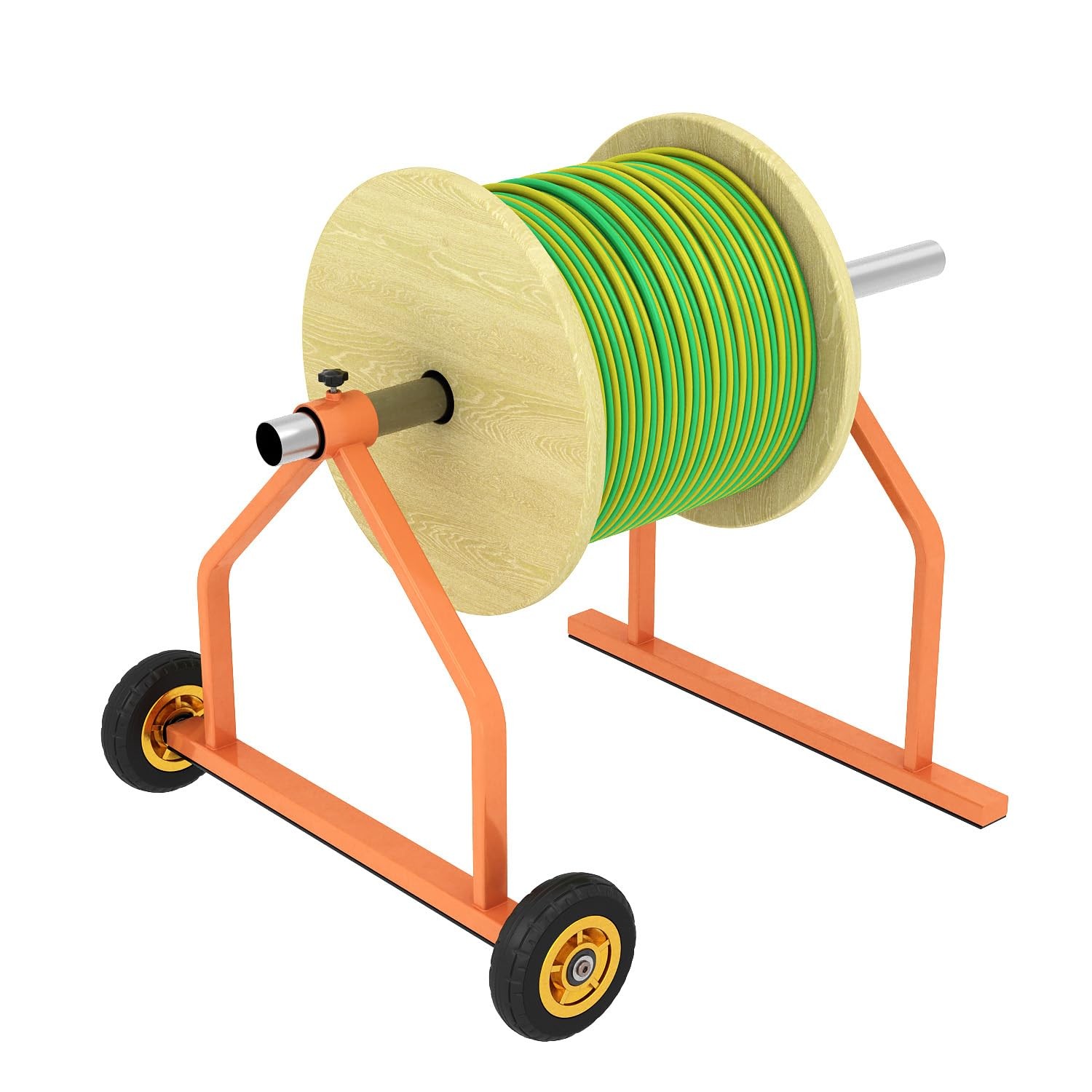 Wire Spool Rack,Cable Caddy,Portable Wire Holder for Efficient Cable Manageme...