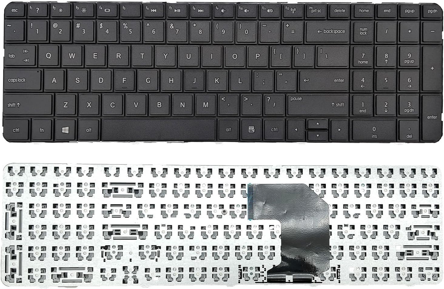 NEW US Laptop Keyboard HP Pavilion G7-1000 G7-1100 G7-1200 Series Black