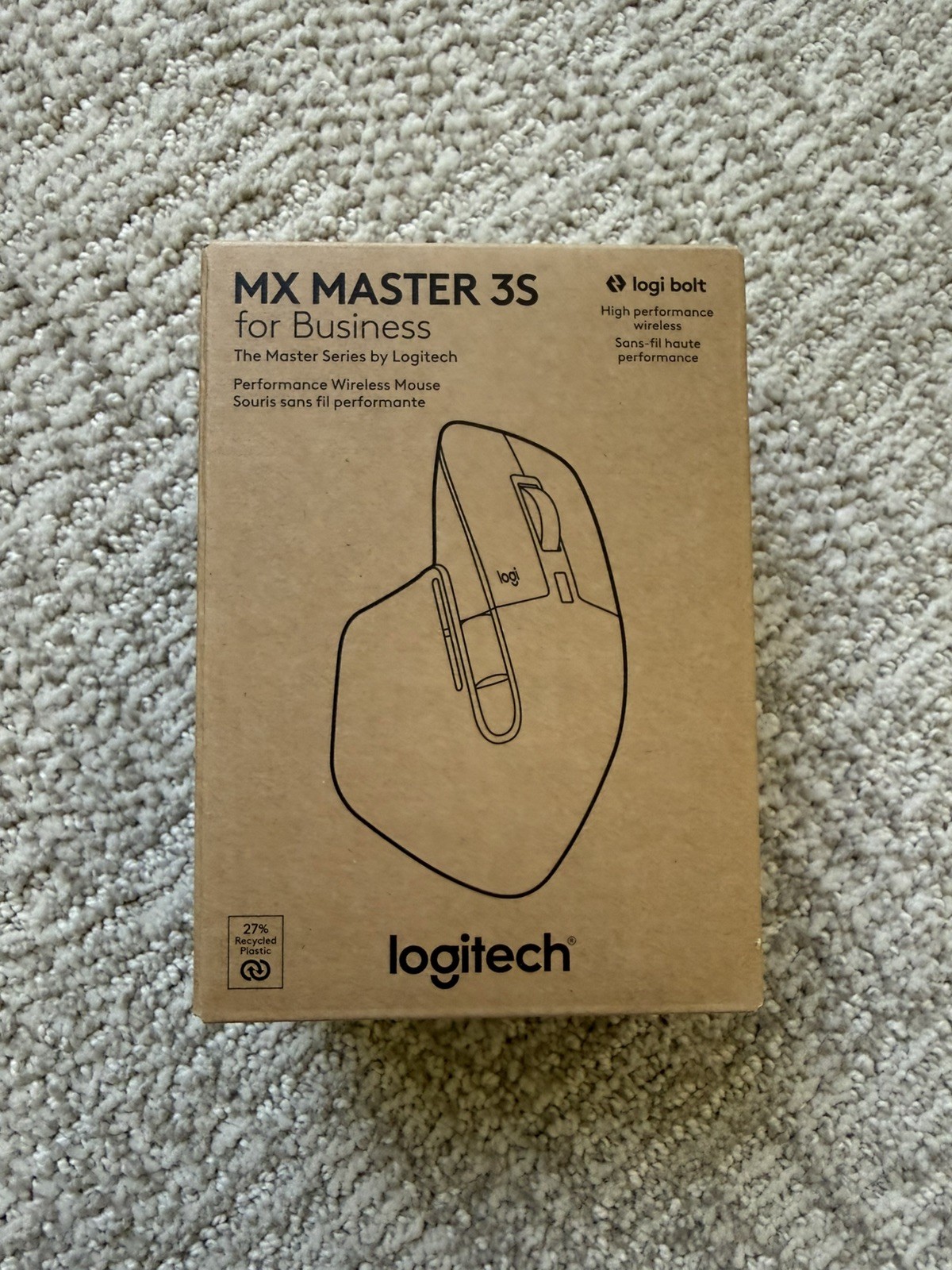 BRAND NEW Logitech MX Master 3S for Business Wireless Rechargeable Mouse