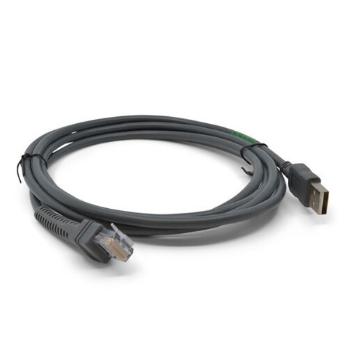 CBA-U01-S07ZAR 7Ft Straight USB Cable for Motorola Zebra Barcode Scanner