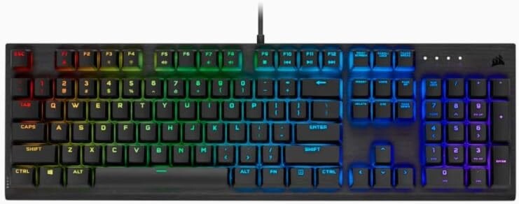 Corsair Wired K60 RGB Pro Mechanical Gaming Keyboard - CHERRY  Mechanical