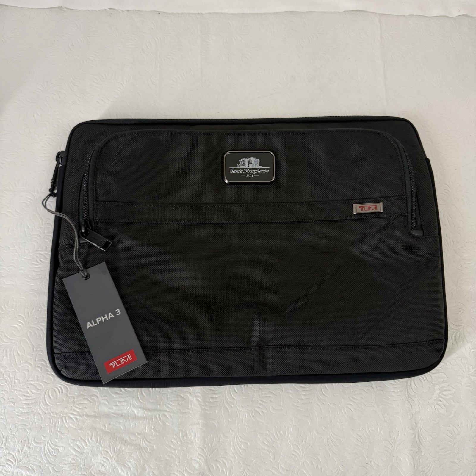 E1 NWT  Tumi Alpha 3 Large Laptop Sleeve Cover