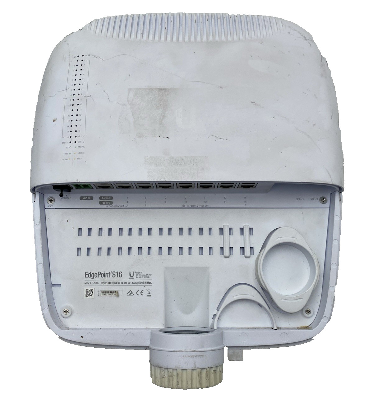 UBIQUITI - EdgePoint S16 (EP-S16) 16-Port Gig PoE WISP Switch
