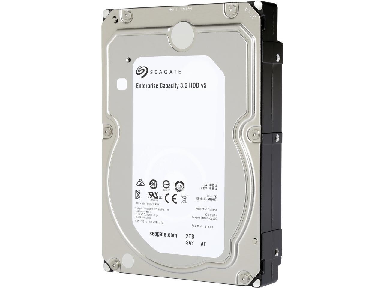 SEAGATE 2TB 7.2K 12Gb/s 3.5" SAS ST2000NM0135 HARD DRIVE HDD TESTED US SELLER