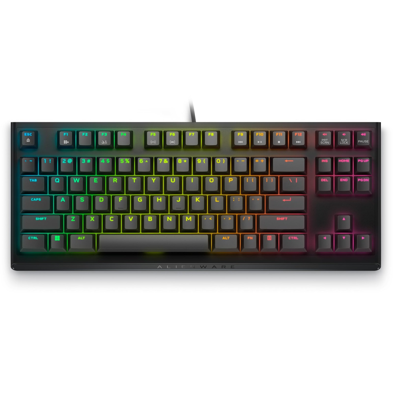 Tenkeyless Gaming Keyboard - AW420K - Dark Side of The Moon - Wired