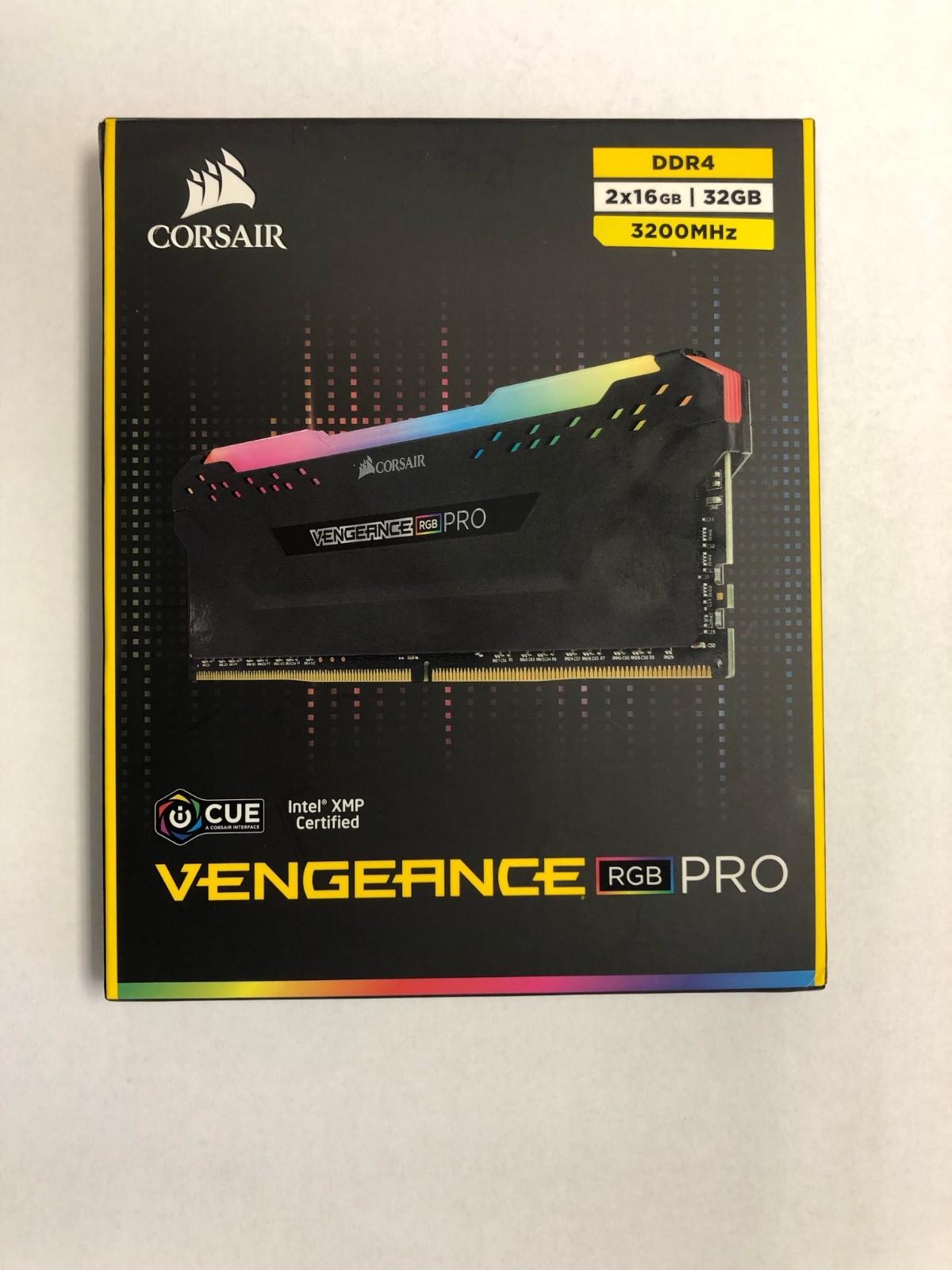 Corsair Vengeance RGB PRO 32GB (2x16GB) DDR4 3200MHz C16 RAM New Sealed
