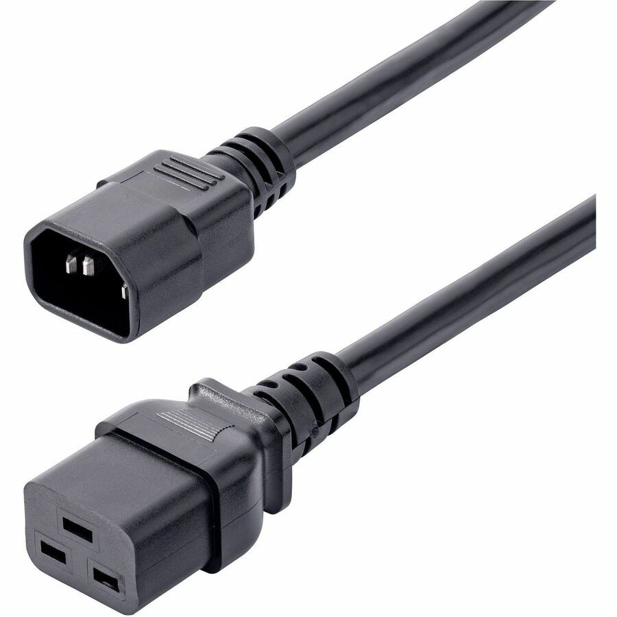 StarTech 6ft Heavy Duty Power Cord, C14 to C19 Heavy Gauge PDU Power Cable