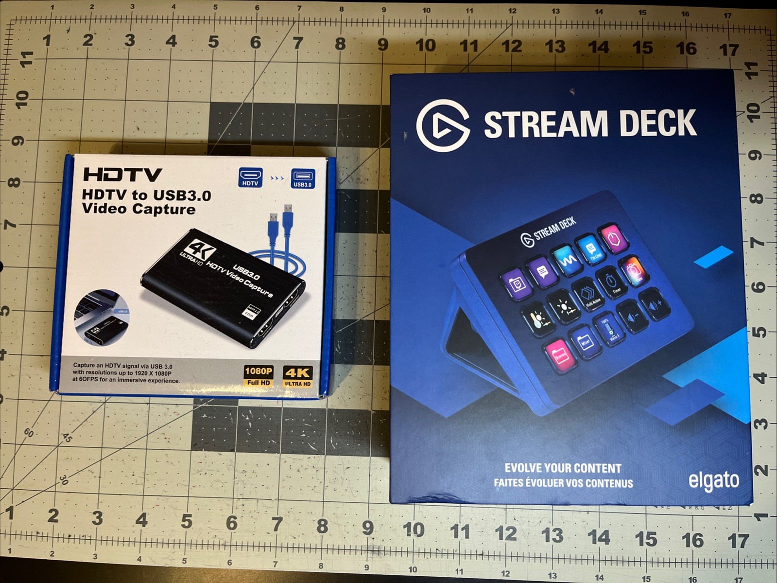 Elgato Stream Deck And Capture Card