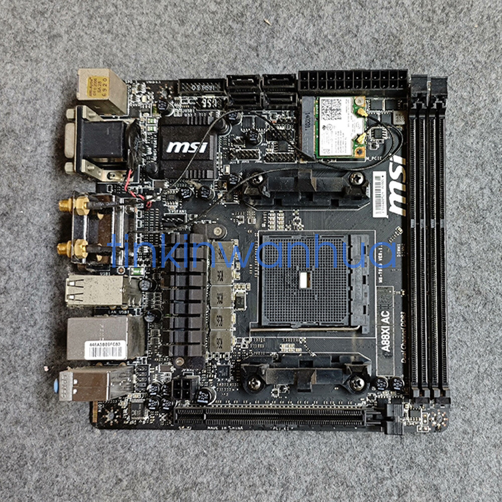 For MSI A88XI AC Motherboard Socket FM2/FM2+ DDR3 VGA+Mini-ITX
