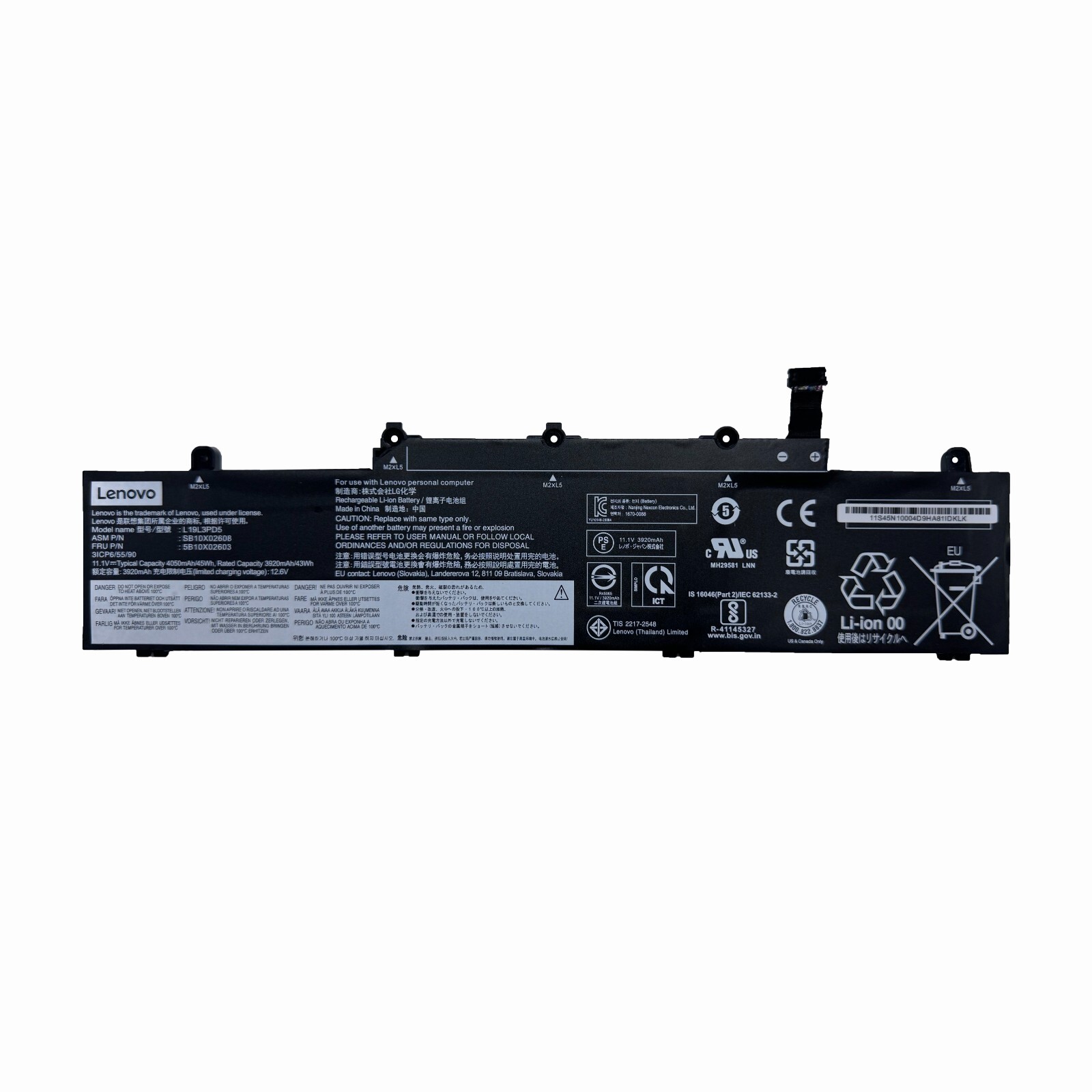 Genuine L19M3PD5 L19L3PD5 L20C3PD4 L20M3PD4 Battery For Lenovo ThinkPad E14 E15