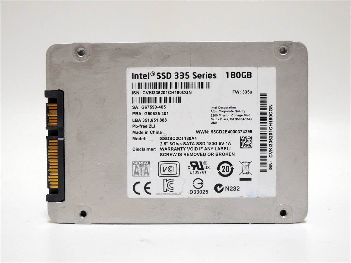 Intel 2.5-Inch SSD 335 SSDSC2CT180A4 180GB SATA 14889