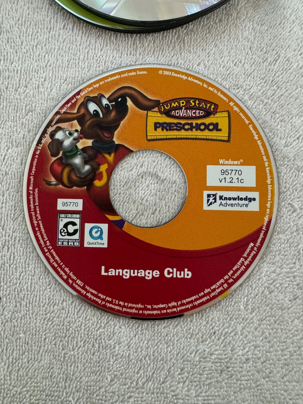 Jump Start Preschool Language Club Win/Mac - Knowledge Adventure 2008