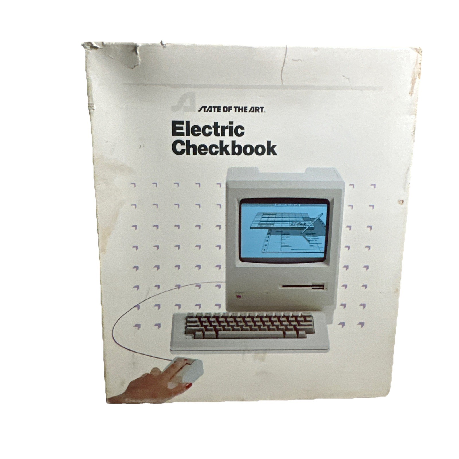 Rare Vintage Retro Apple Macintosh Electric Checkbook 1984 State of the Art