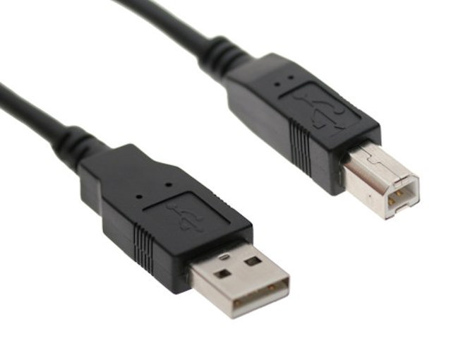 USB CABLE CORD FOR CANON TR4520, TS6420, TR4500, TS3722, TS3329, TS3320, G620