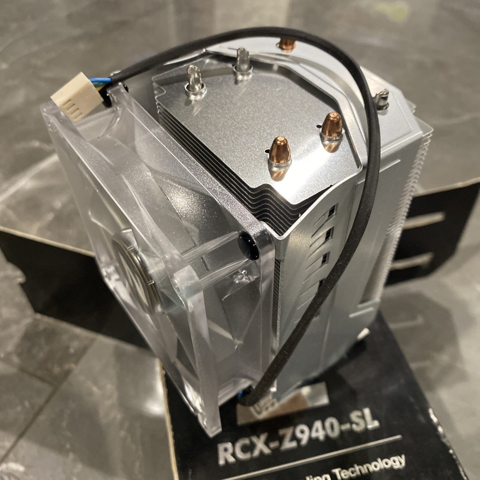 Rosewill RCX-Z940-SL Fan & Heatsink 92mm 4 Pin 46.2 CFM 2100 RPM