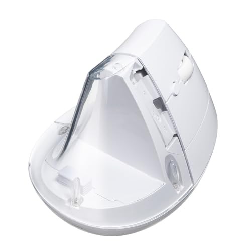 Ergonomic Bluetooth Mouse, Ultra-Fast Charging, Silent, Vertical Design, White (