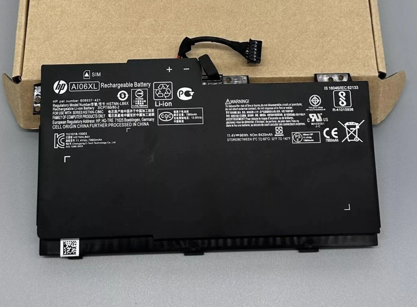 OEM 96Wh Genuine AI06XL Battery For HP ZBook 17 G3 808397-421 808451-001 A106XL