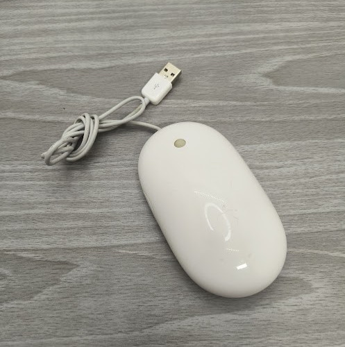 Vintage Genuine OEM Apple Mighty Mouse Wired USB Model A1152