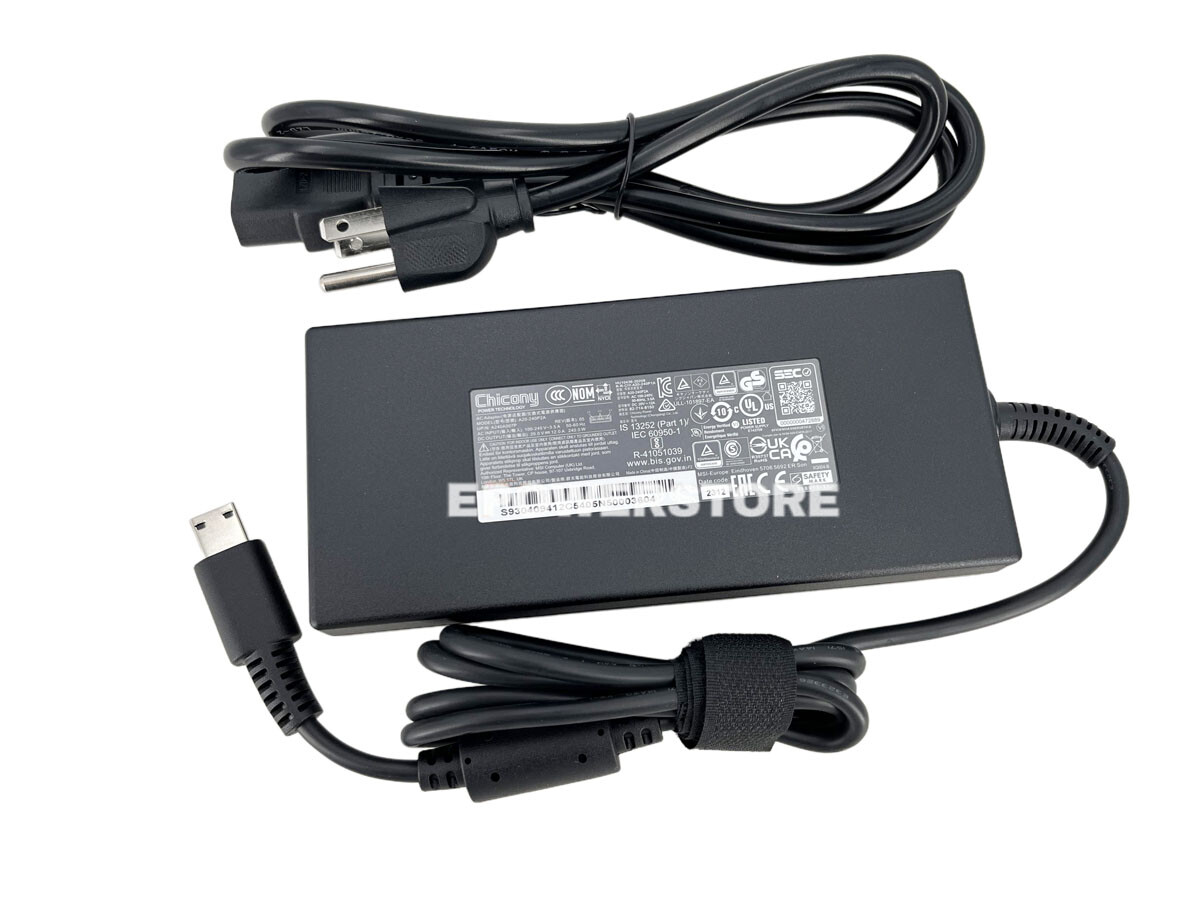 Chicony 20V 240W AC Adapter Charger For MSI 957-15431P-101 240W AC Power Adapter