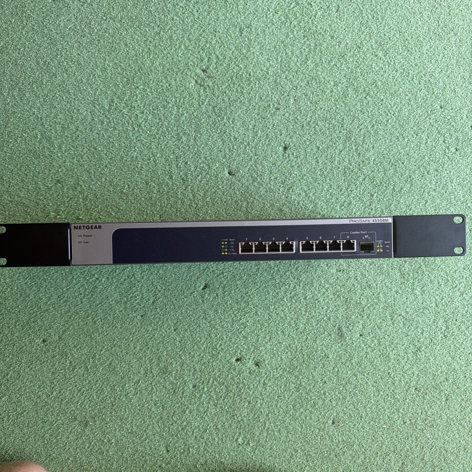 NETGEAR ProSafe XS508M Unmanaged Ethernet Switch 8-Port 10GbE