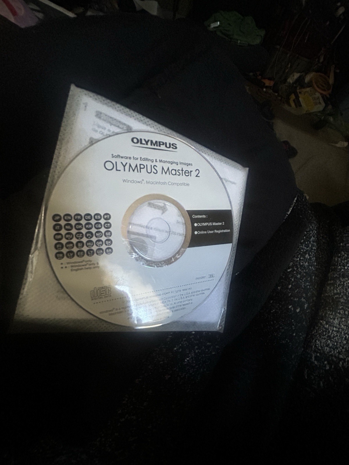 Olympus Master 2 Photo Editing Software CD Windows Mac Compatible