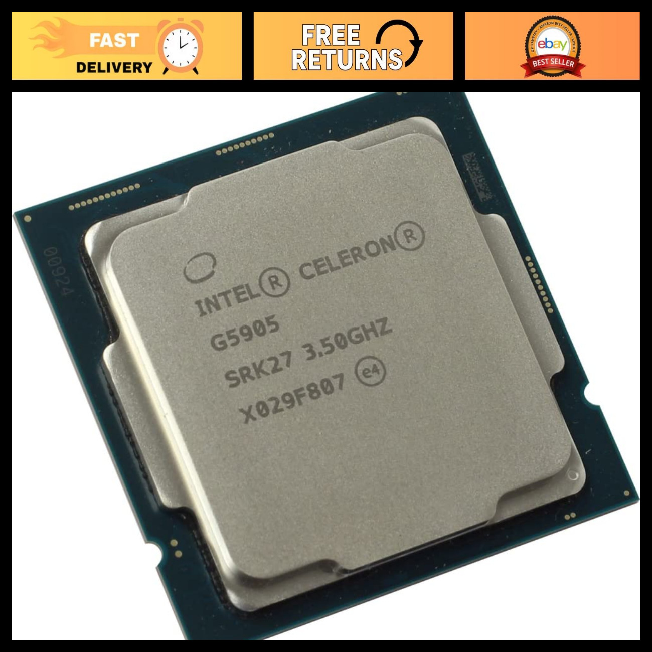 Dual-Core Desktop Processor 3.5GHz LGA1200, 58W, Intel 400 Series Chipset