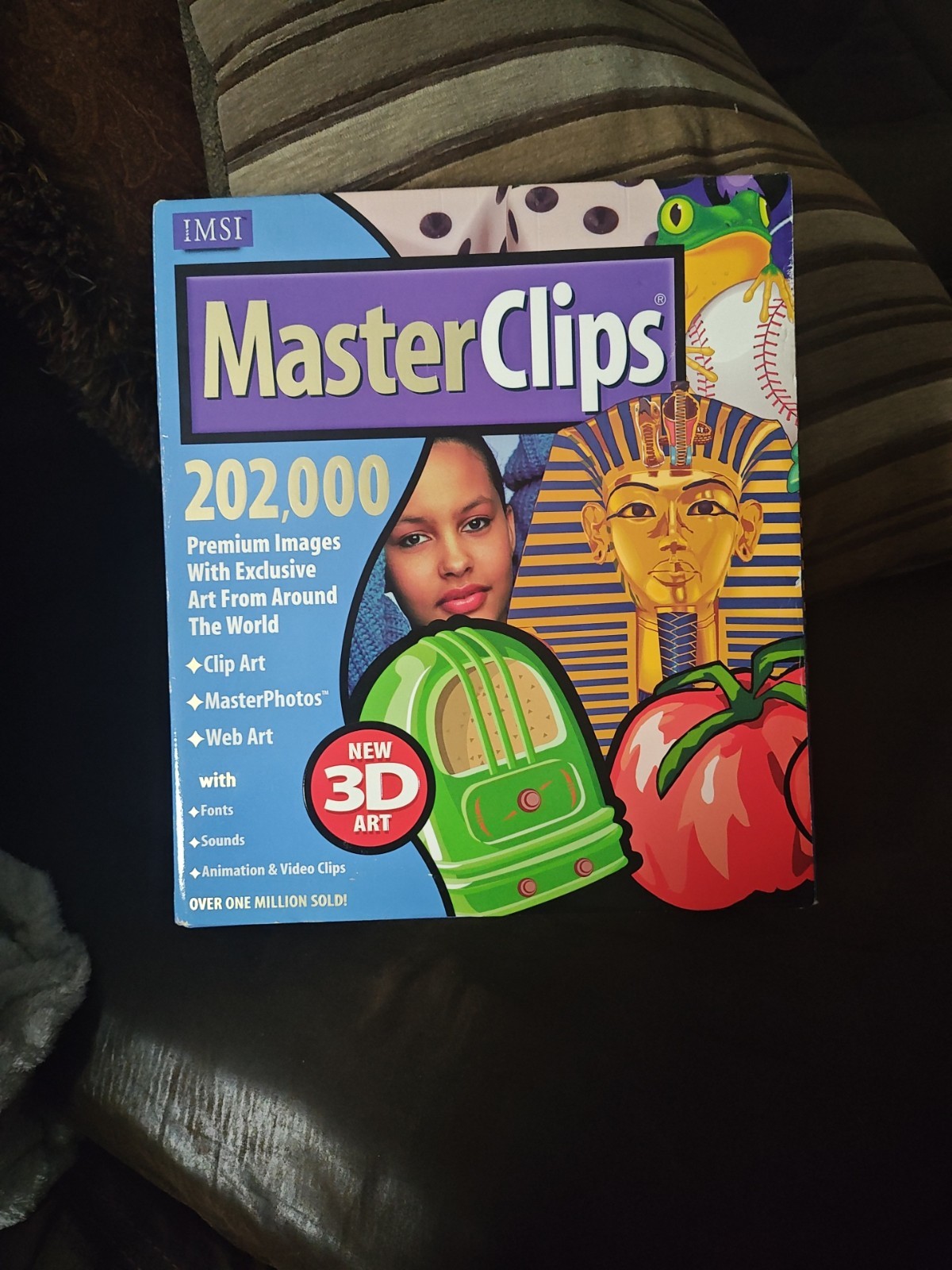 IMSI Masterclips 202,000 Images Big Box Software Manuals Disks 
