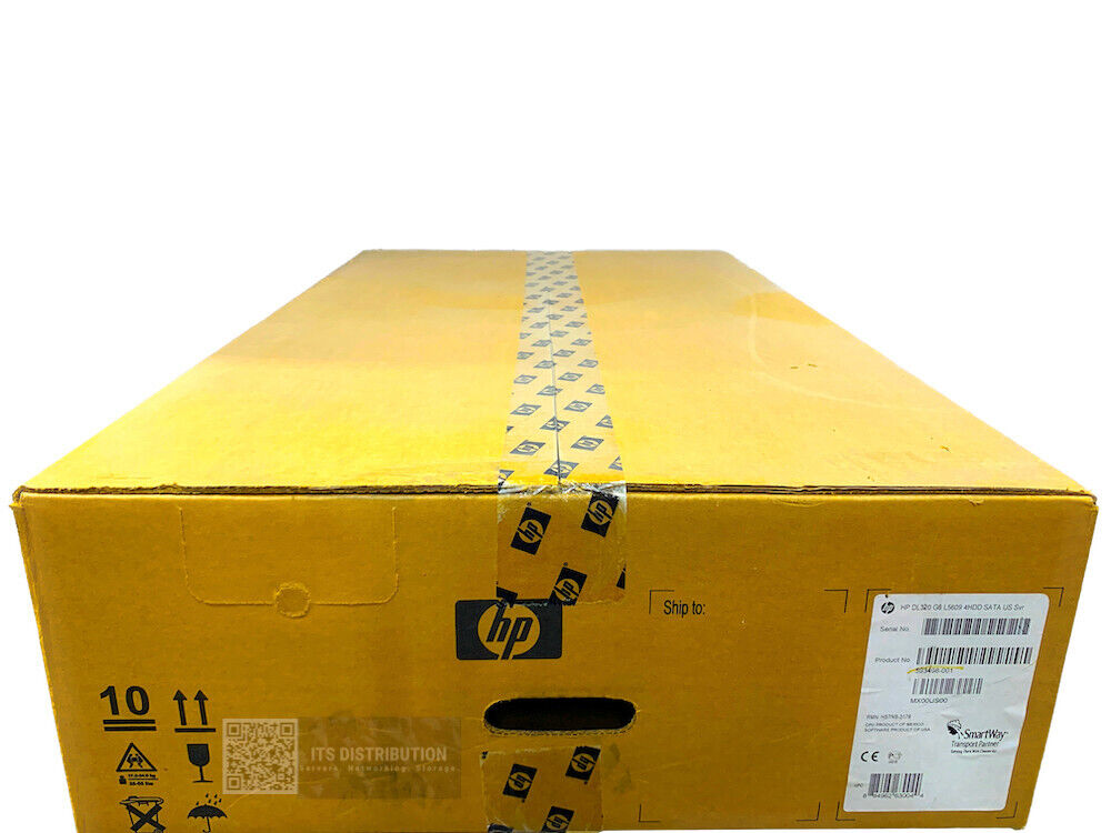 593498-001 I Brand New Sealed HP ProLiant DL320 G6 4HDD 1U SATA Rack Server