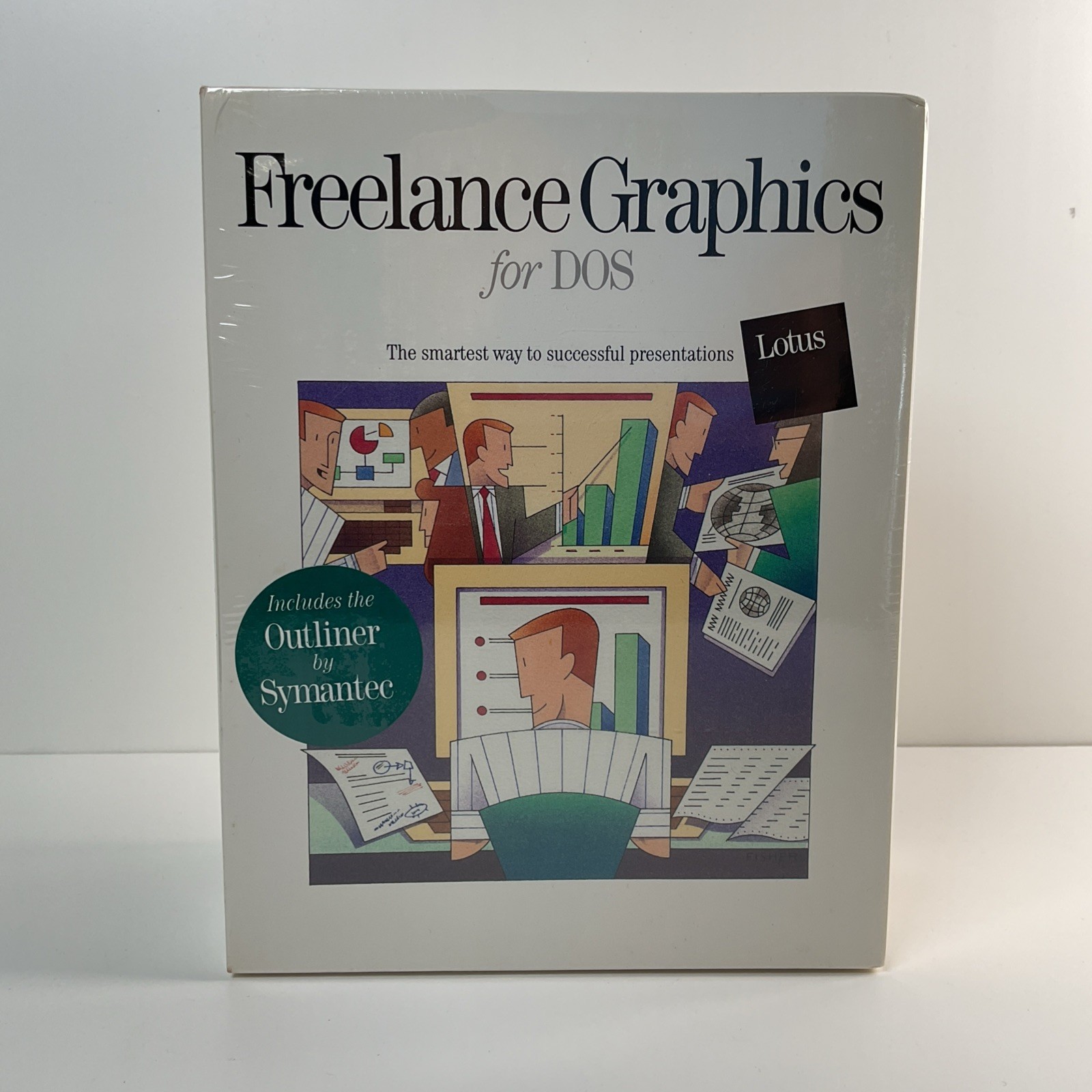 Lotus Freelance Graphics For DOS Release 4.0 Standard Edition Factory Sealed NOS