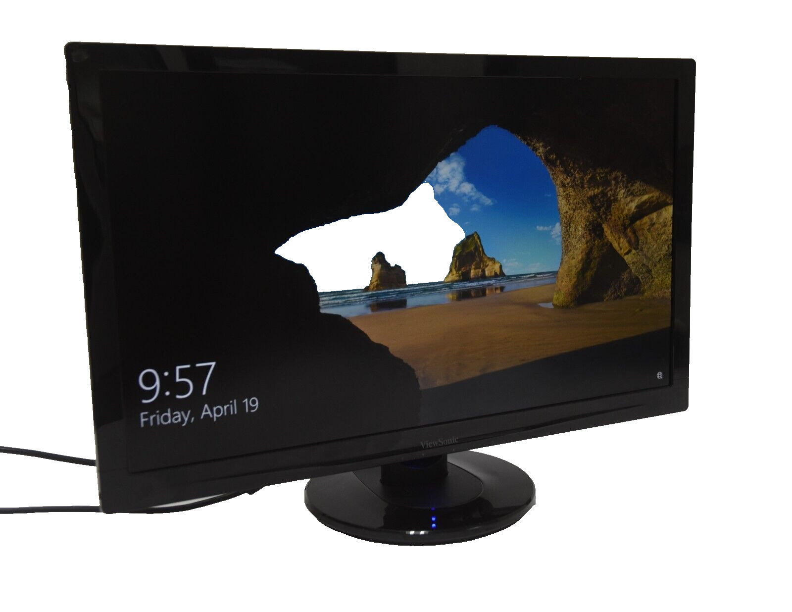 ViewSonic VA2446M 24\' FHD 1080p LED Monitor 5ms 16:9 W Stand VGA & Power Cable