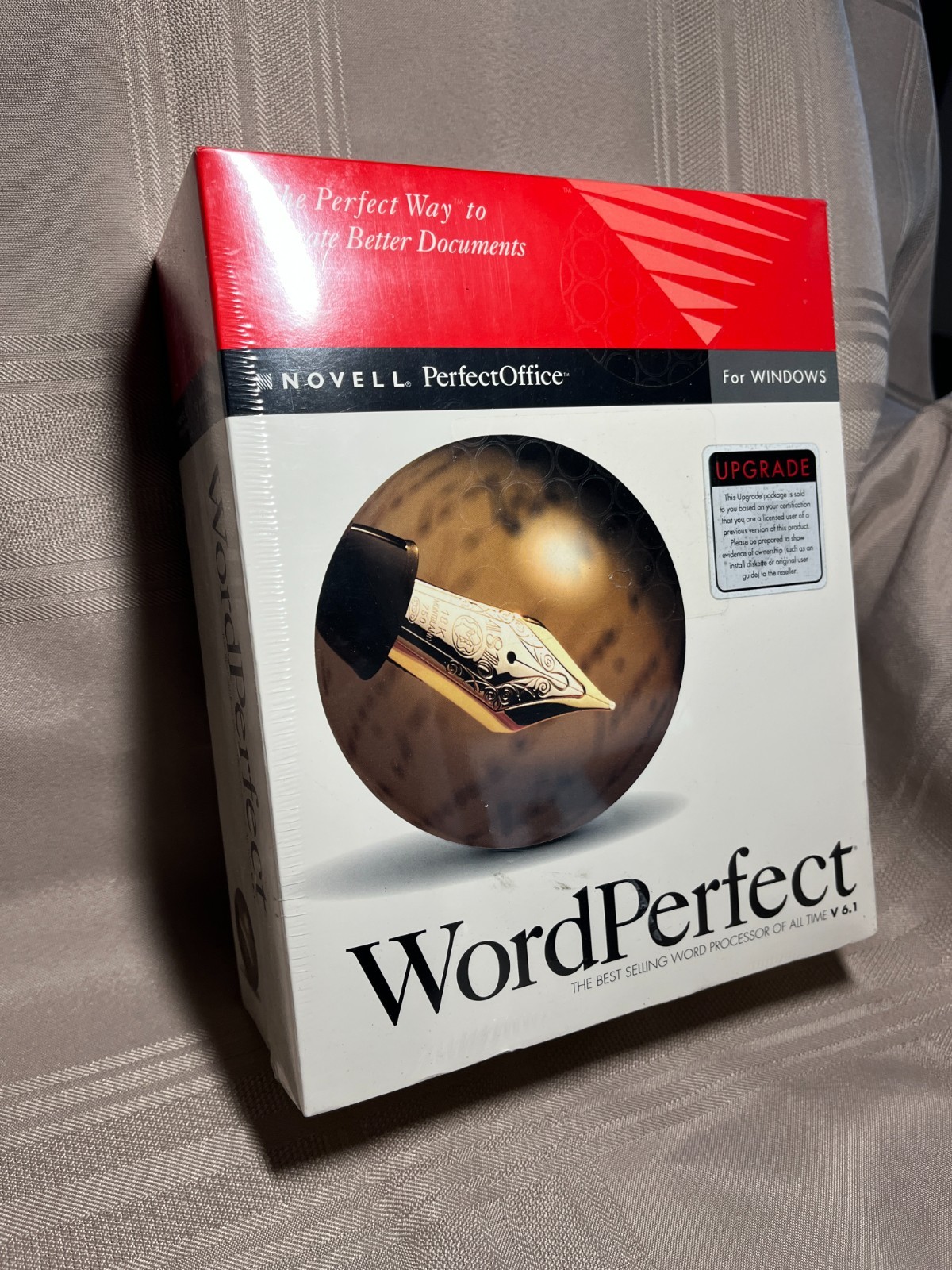 Sealed Word Perfect Upgrade V 6.1