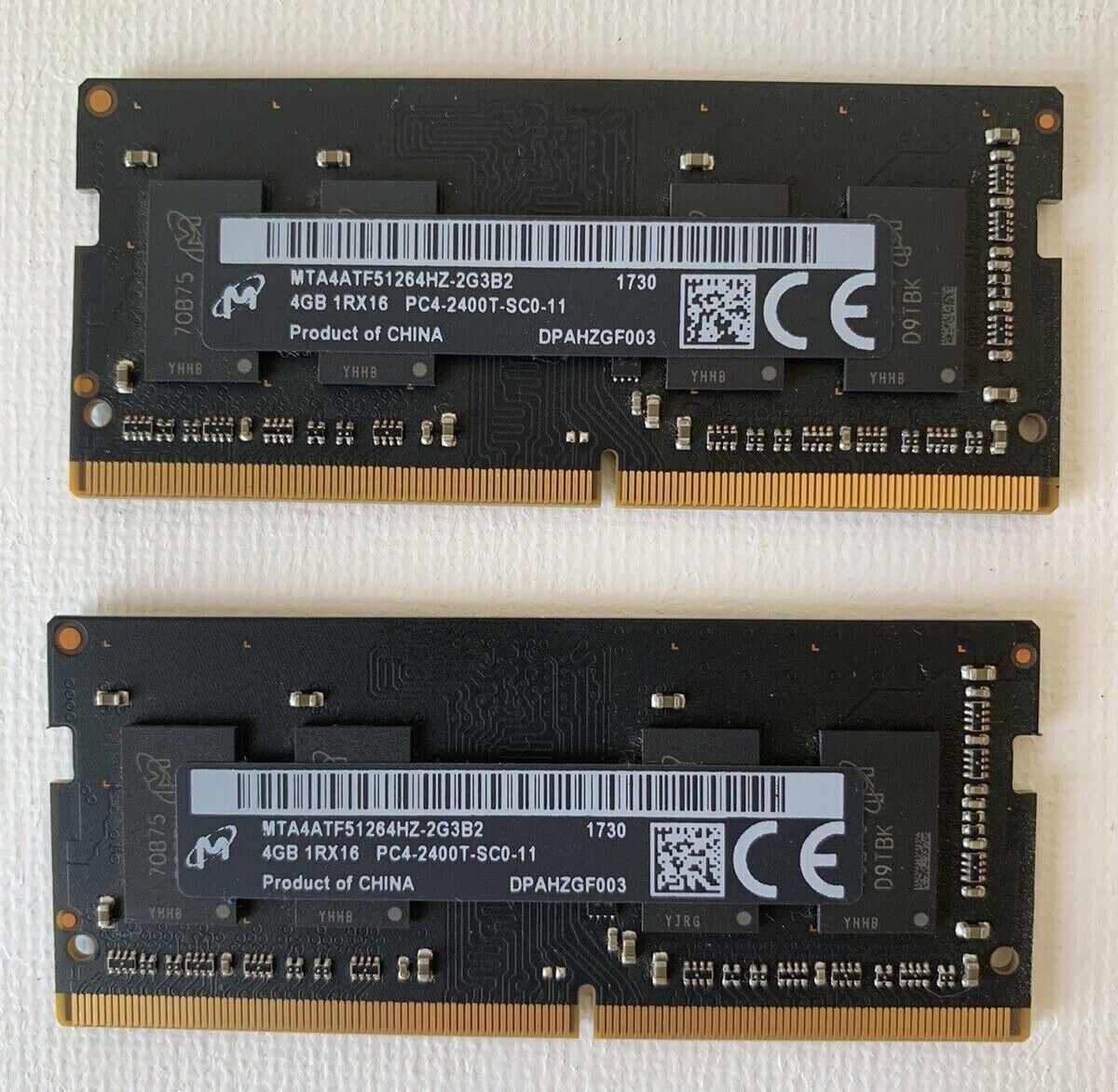 Micron 8GB (2 x 4GB) DDR4 SO-DIMM 2400MHz Memory for Apple MTA4ATF51264HZ-2G3B2