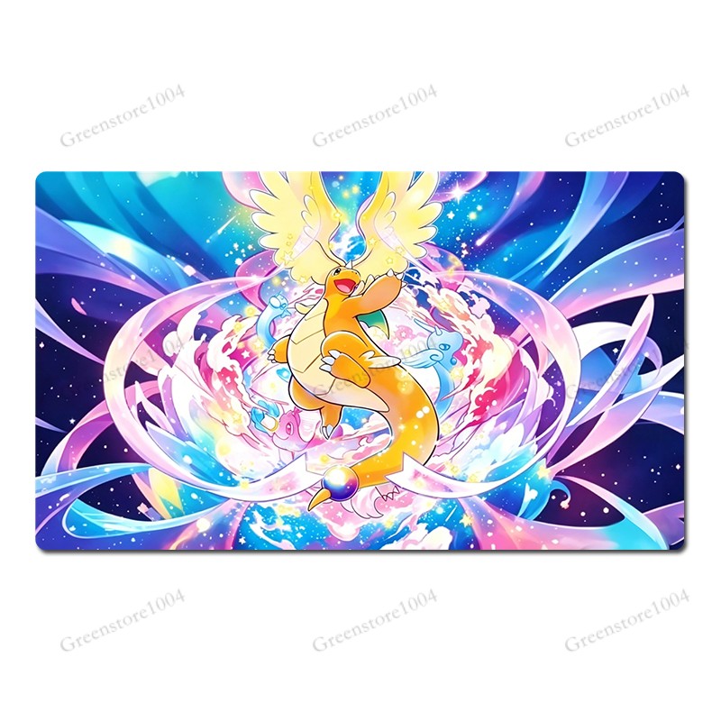 Mega Dragonite EX Board Game Pokemon Table Playmat TCG CCG Mat Pad Mousepad
