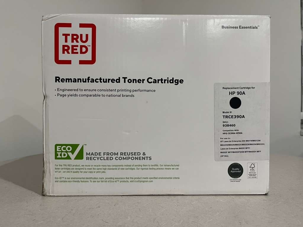 HP 90A Staples Toner Cartridge for LaserJet M455 MFP M602 M603 