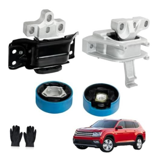 4PCS Engine Motor & Transmission Mount Kit Compatible with Volkswagen